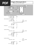 Beam Design Rectangular Beams