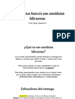 El Huevo Frito y La Cebolla - Guía de Análisis Lit