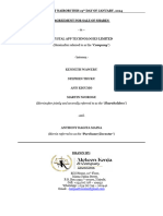 1.1 Sale of Shares Agreements Anthony Dagita 19.01.2024 DRAFT