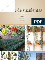 TALLER II - Cultivo de Suculentas