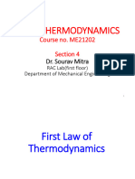 Thermodynamics First Law