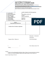 LK Mata Kuliah SP Analisis Algo