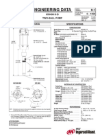 Sales & Engineering Data: 0 - 1350 650408-X-B Two-Ball Pump