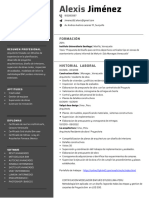 CV - Arquitecto Alexis Jimenez