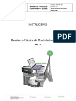 PRO-InS-024 Reseteo A Fabrica de Controladores ELTEK - v1.0