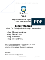 Trabajo Práctico N°3 - Electrotécnia 2021