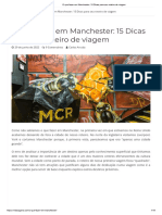 O Que Fazer em Manchester - 15 Dicas para Seu Roteiro de Viagem