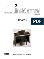 Casio AP 22S Service Manual