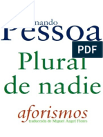 Plural de Nadie Fernando Pessoa 1