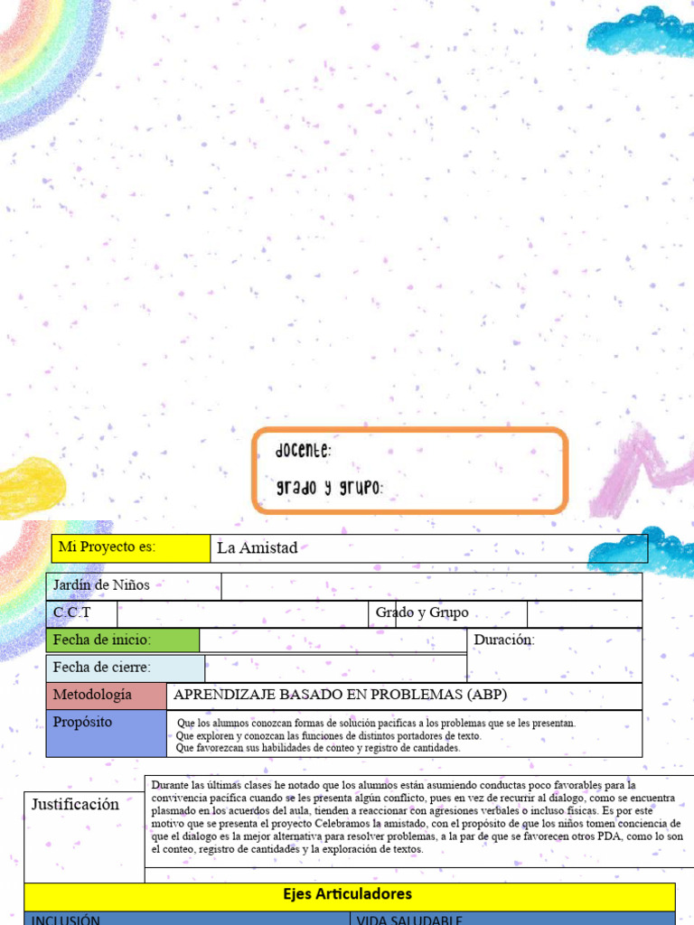 Febrero 1 | PDF | Educación de la primera infancia | Inclusión (Educación)