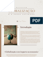 Globalização - Trabalho Simples Canva