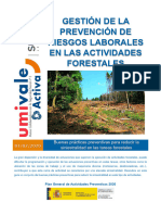 Gesti N de La PRL en Las Actividades Forestales