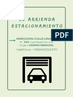 SE Arrienda Estacionamiento