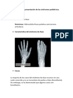 Guía de Presentación de Los Síndromes Pediátricos Osea