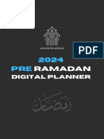 Pre Ramadan Planner 2024