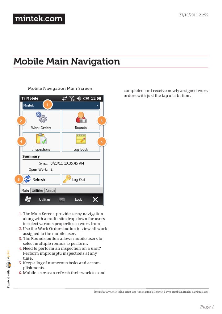 Mobile Navigation | PDF | Computers