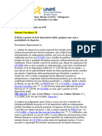 Súmula Vinculante n 25 do STF - prisão civil por dívida