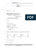 Chemistry (Full Test) - Paper 3 - Solutions