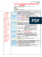 018 La Méthodologie de La Recherche Expérimentale Et Clinique