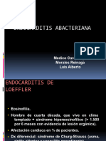 Endocarditis Abacteriana Clase