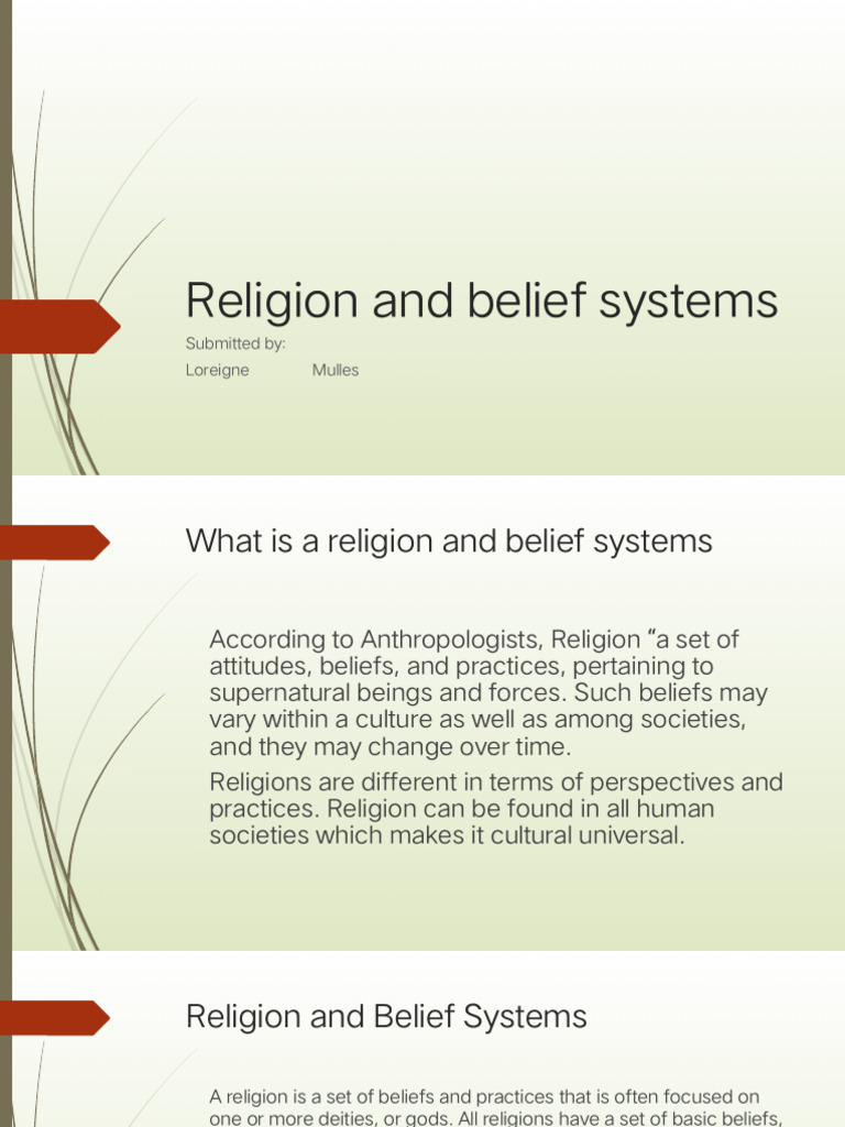 UCSP PRESENTATION Loren | PDF | Deities | Polytheism