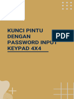 Kunci Pintu Dengan Password Arduino