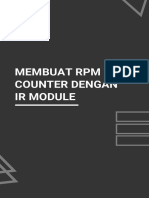 Membuat RPM Counter Dengan IR Module