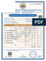 Marksheet Default