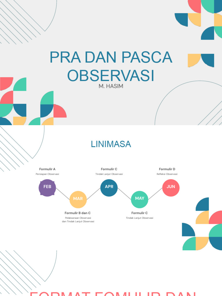 Observasi Pra dan Pasca 2023 | PDF