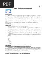 STS MODULE 3 Science, Technology, and Nation-Building