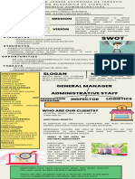 Infografía de Periódico Moderno Ordenado Colorido