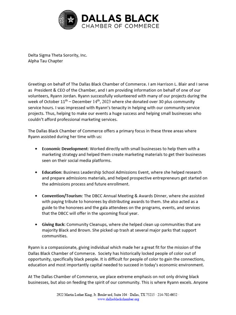 Ryann's Letter of Rec | PDF | Economies
