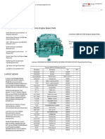 Cummins QSK19-C700 Engine Spare Parts