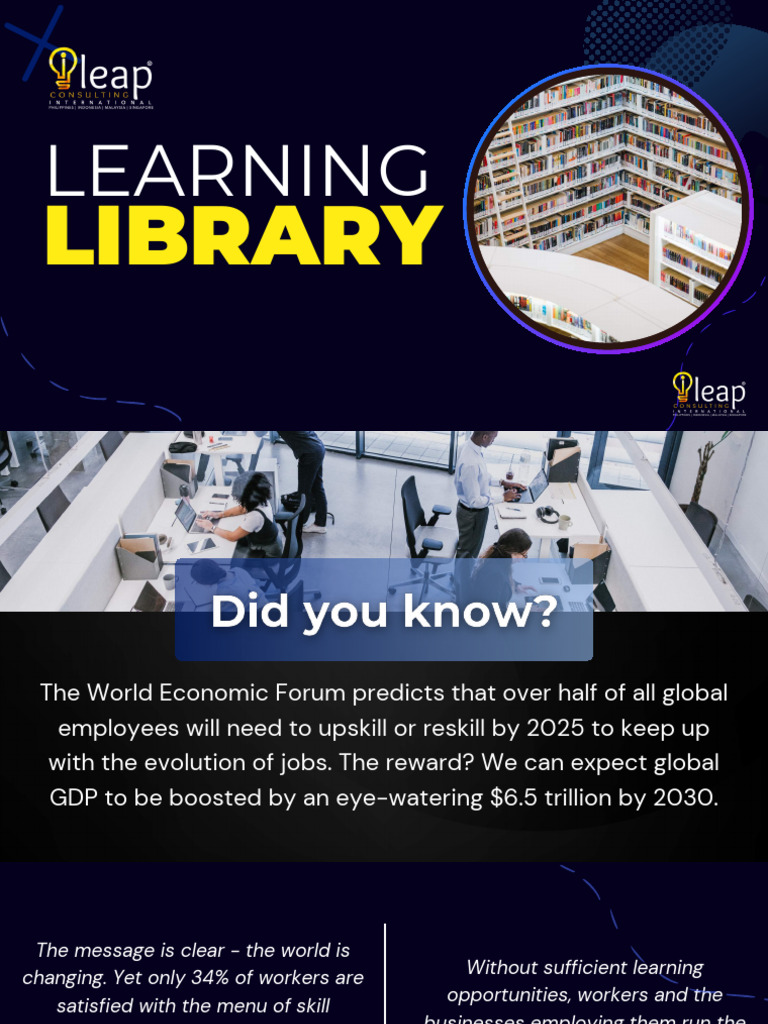 2024 ILeap Learning Library-Compressed | PDF | Leadership | Sales