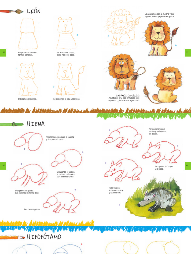 LA SELVA Rosa M. Curto-3 | PDF | Hipopótamo