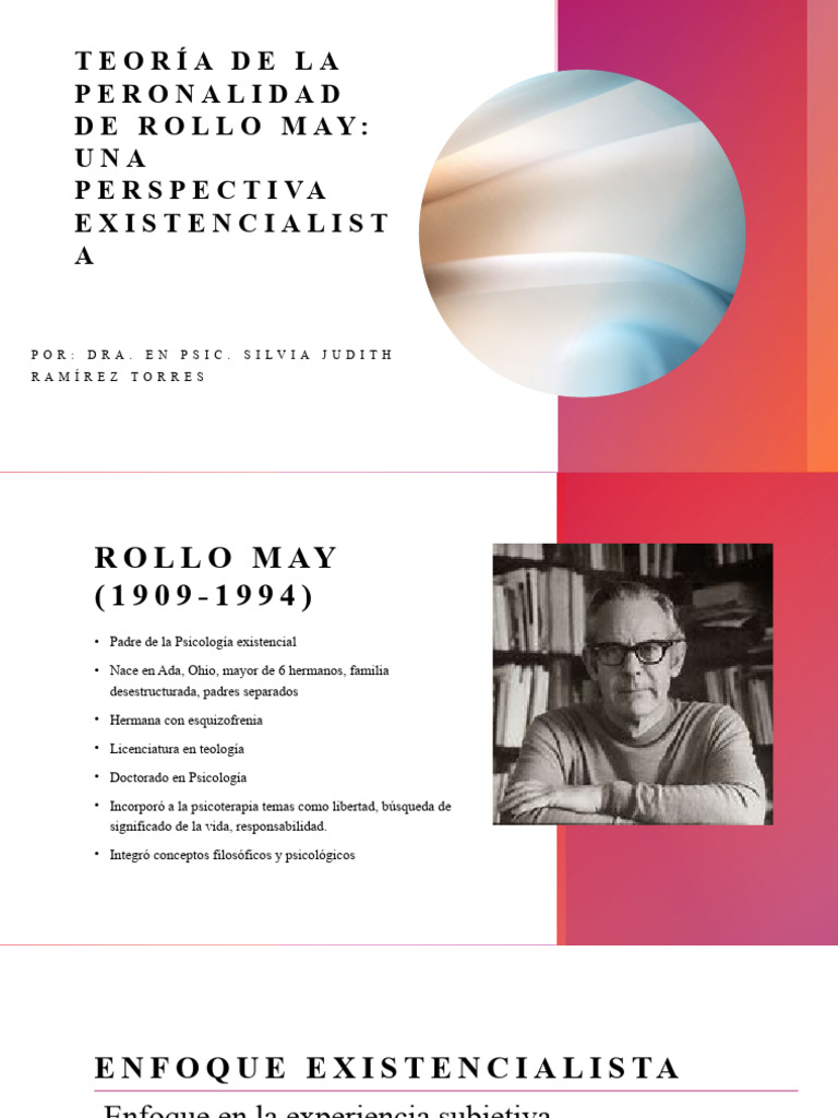 Rollo May | PDF | Existencialismo | Experiencia