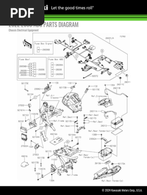 2022 Z650 ABS Electrical Parts List | PDF | Electrical Engineering