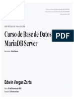 Curso de Bases de Datos MAriaDB Server