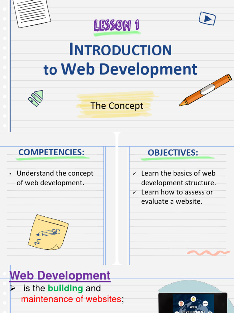 Introduction To Web Development | PDF | Websites | World Wide Web