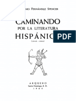 Antonio Fernández Spencer - Caminando Por La Literatura Hispánica