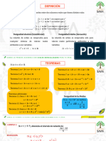 Algebra 7 Teo Inecuaciones de Primer y Segundo Grado