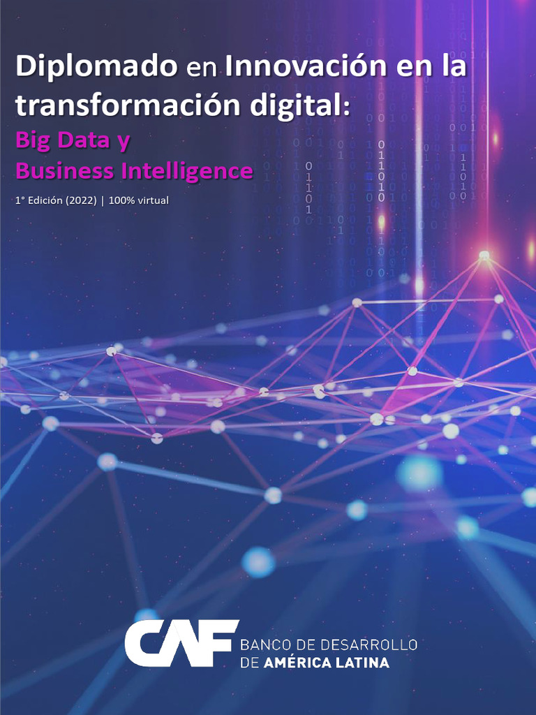 01 Brochure Diplomado Innovacion Descargar Gratis Pdf Big Data