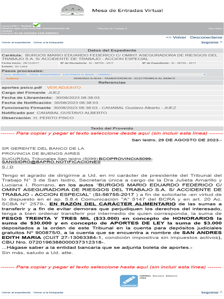 Lex100.pjn.gov.ar Mesa De Entradas Virtual