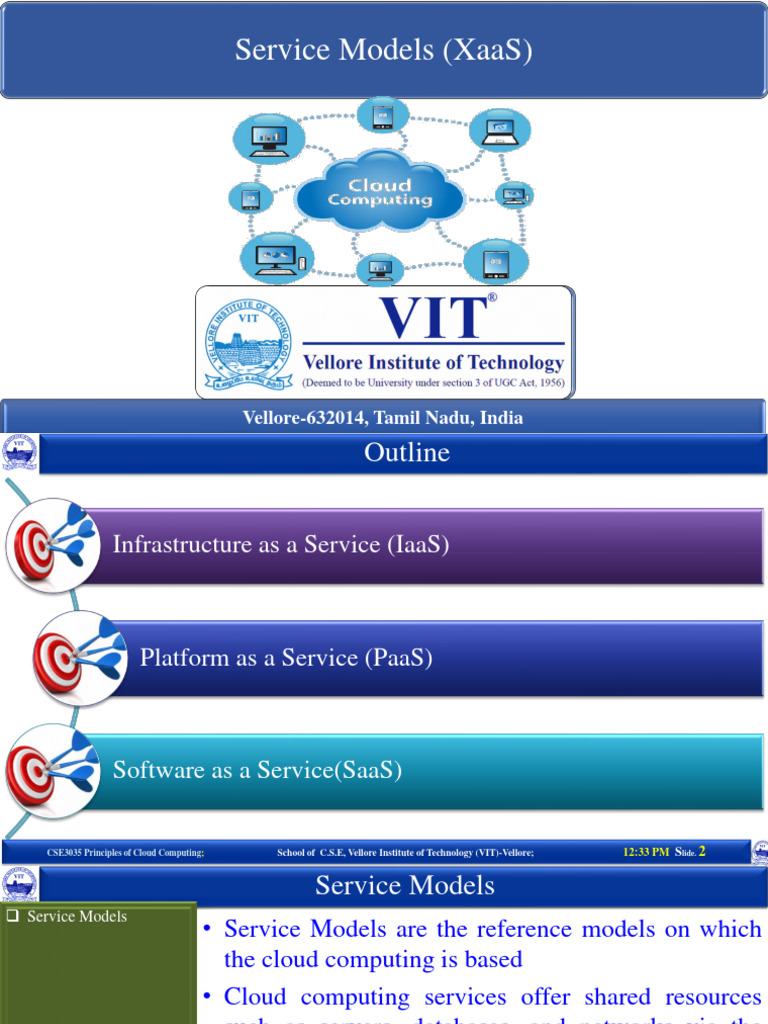 2.1 - Service Models (XaaS) | PDF | Cloud Computing | Platform As A Service