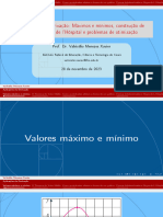 Aplicações de Derivadas-1