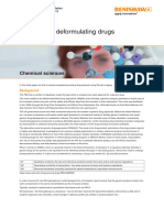 White Paper Methods For Deformulating Drugs