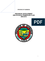Guimaras Provincial Development and Physical Framework Plan 2008-2013