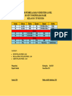 Roster Pembelajaran Semester Ganjil II-c