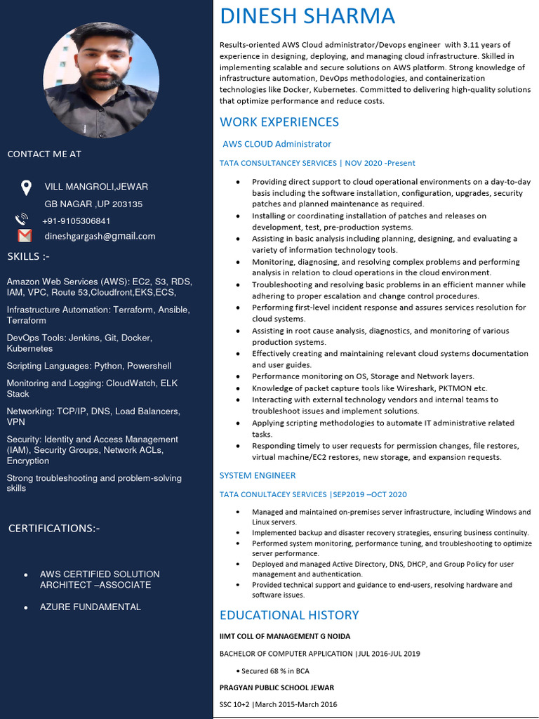 AWS Cloud & DevOps Expertise | PDF | Cloud Computing | Amazon Web Services