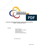Estudio Del Sistema Eléctrico para La Unidad Judicial Del Canton El Triunfo - Provincia Del Guayas
